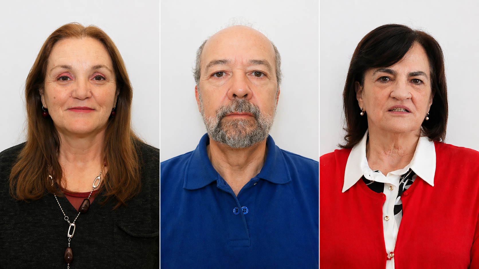 Emília Vilarinho, Manuel António Silva e Teresa Sarmento